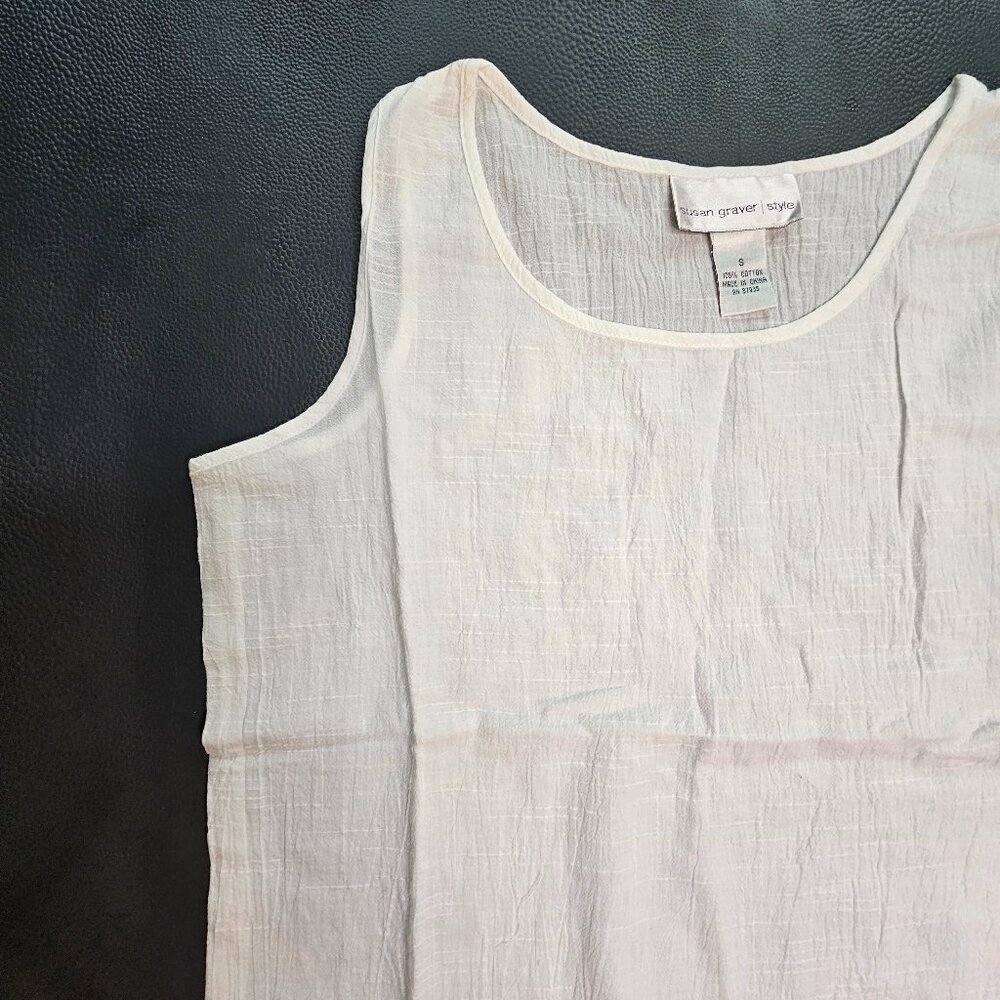 Susan Graver Small Tank Top - Picture 2 of 5